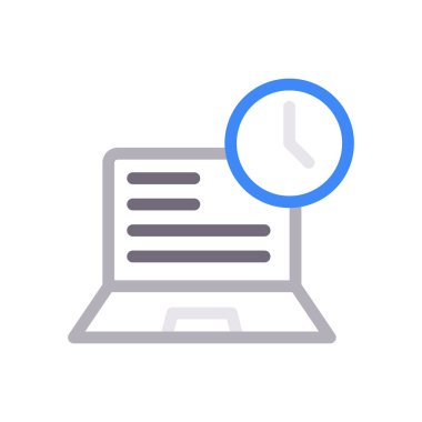 hızlı vektör renk çizgisi simgesi