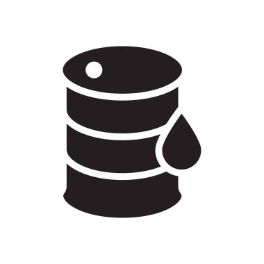 yakıt vektör düz simge