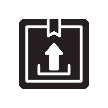 taşıyıcı vektör düz simge