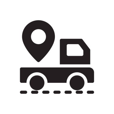 taşıyıcı vektör düz simge