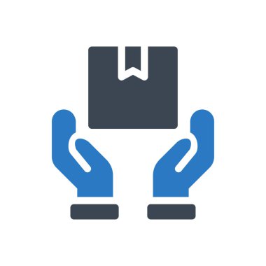 Güvenli vektör renk simgesi