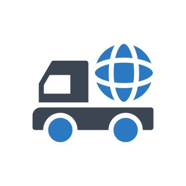 dağıtım vektörü renk simgesi