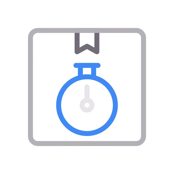 Fast Vector Color Line Icon — 스톡 벡터