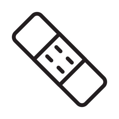 Yardım vektörü ince çizgi simgesi