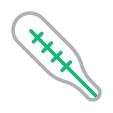 sıcaklık vektörü renk çizgisi simgesi