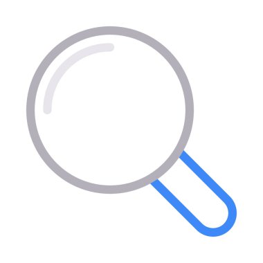 Arama vektörü renk çizgisi simgesi