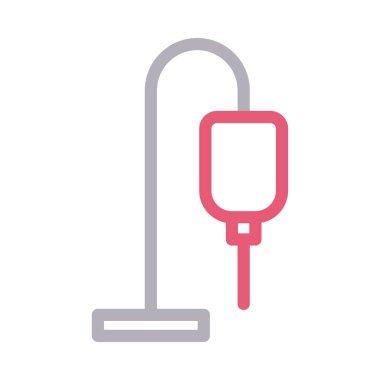 damlatma vektörü renk çizgisi simgesi