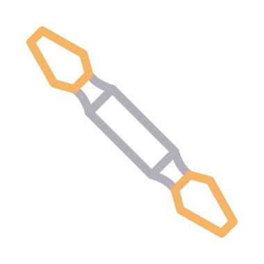 araçlar vektör renk çizgisi simgesi