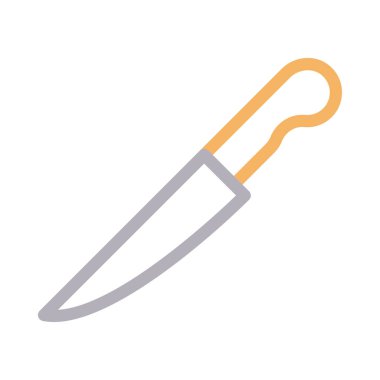 Diş vektörü renk çizgisi simgesi