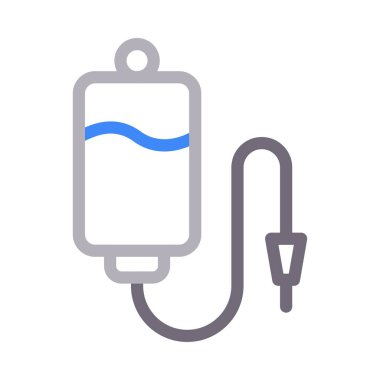 iv vektör renk çizgisi simgesi