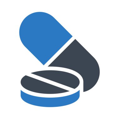 uyuşturucu vektör renk simgesi