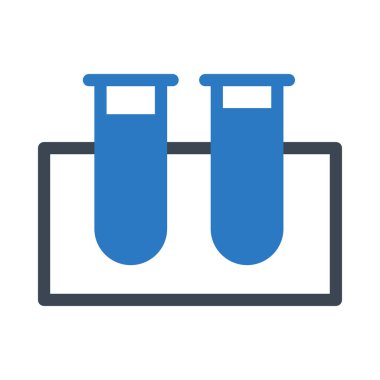 Tüpün vektör renk simgesi