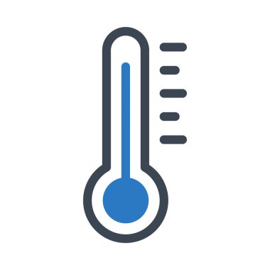 sıcaklık vektörü renk simgesi