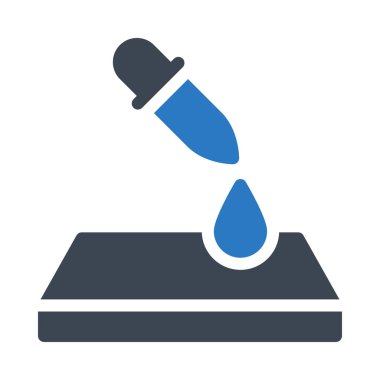 pipette vektör renk simgesi