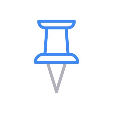 itme vektörü renk çizgisi simgesi