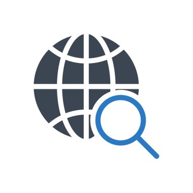 tarayıcı vektör renk simgesi