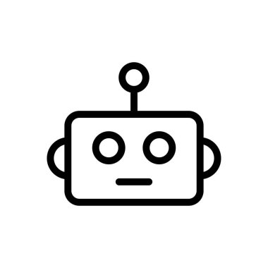 otomatik vektör ince çizgi simgesi