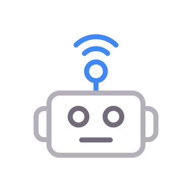 otomatik vektör renk çizgisi simgesi