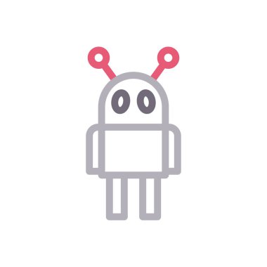 otomatik vektör renk çizgisi simgesi