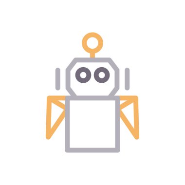 otomatik vektör renk çizgisi simgesi