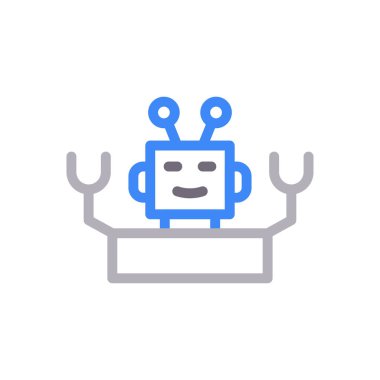 otomatik vektör renk çizgisi simgesi