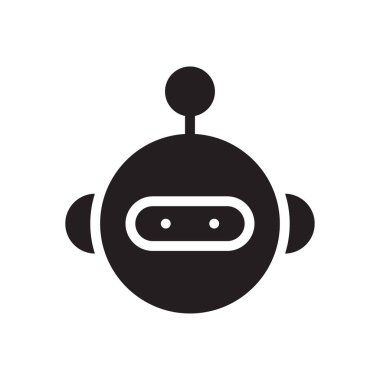 otomatik vektör gylph düz simgesi