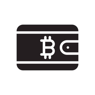 cüzdan vektör düz simge