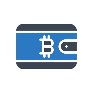 cüzdan vektör renk simgesi