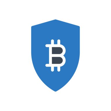 Şifreleme vektör renk simgesi