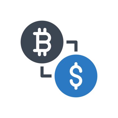 para vektörü renk simgesi