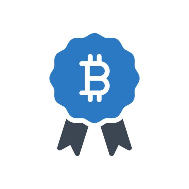 Madalya vektör renk simgesi