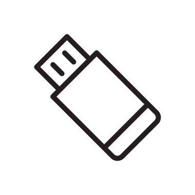 flaş vektör ince çizgi simgesi