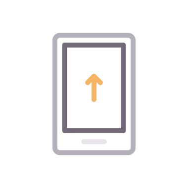 vektör renk çizgisi simgesi yükle