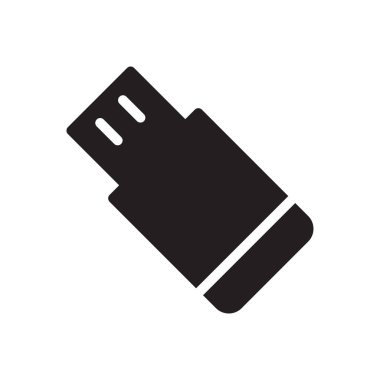 flaş vektör gylph düz simgesi