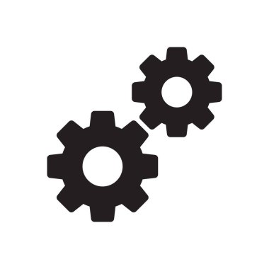 vektör gylph düz simgesini yapılandır