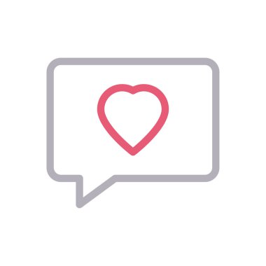 mesaj vektörü gylph renk simgesi