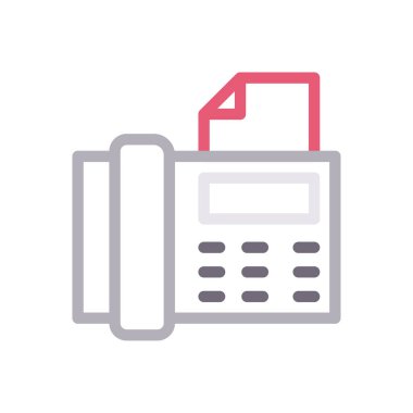 telefon vektörü gylph renk simgesi