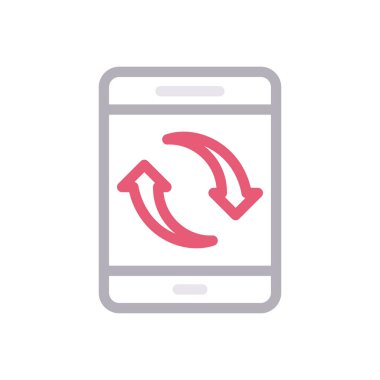 vektör girdap renk simgesini transfer et