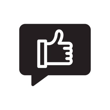 Geribildirim vektörü düz simge