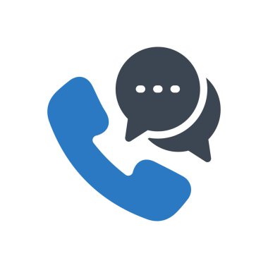 telefon vektörü renk simgesi