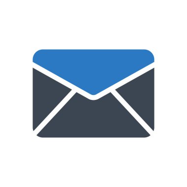 ileti vektör renk simgesi