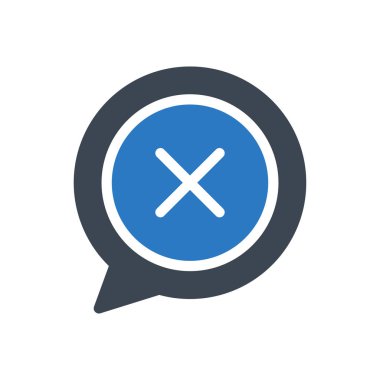 vektör kabartma renk simgesini sil