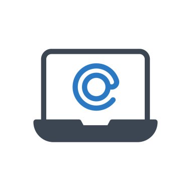 e-posta vektörü renk simgesi