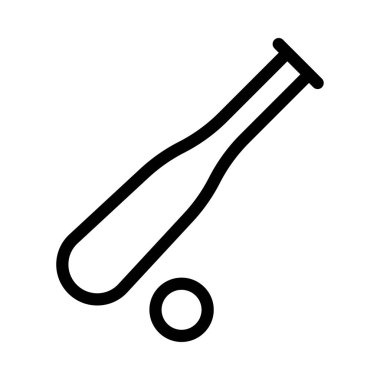 yarasa vektörü ince çizgi simgesi