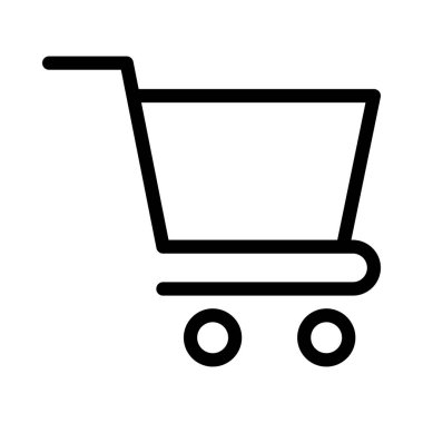 Tramvay vektörü ince çizgi simgesi