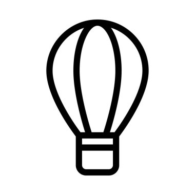 uçuş vektörü renk çizgisi simgesi