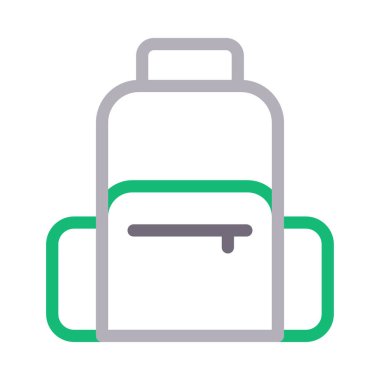 carry vector color line  icon