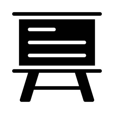 tahta vektör simgesi düz simgesi