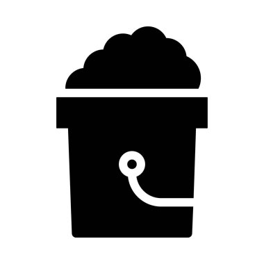 temizleme vektörü düz simgesi