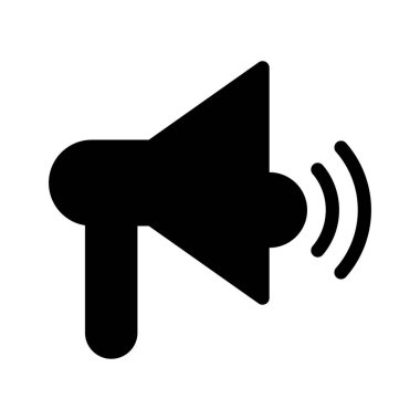 hoparlör vektör düz simgesi